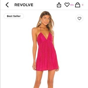 Never worn / Halter Shift Dress / Pink